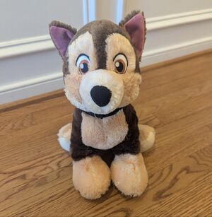Paw Patrol Chase 16" Plush Nickelodeon Stuff Animal Brown Dog